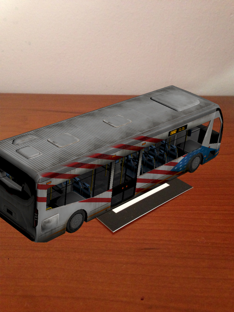Realidad Aumentada bus